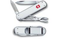 Швейцарский нож Victorinox Money clip 0.6540.16 74 мм, 5 функций, серебристый