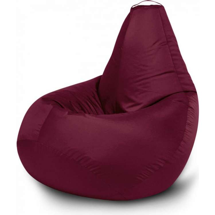 Кресло-мешок Mypuff Груша Бордо, размер Компакт, оксфорд bm_026