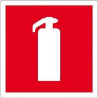 Наклейка-знак пожарной безопасности REXANT Огнетушитель 100x100мм, 5шт 56-0050