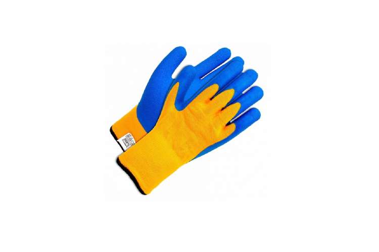 Зимние перчатки полушерстяные с обливом БЕРТА, размер 10/XL 281