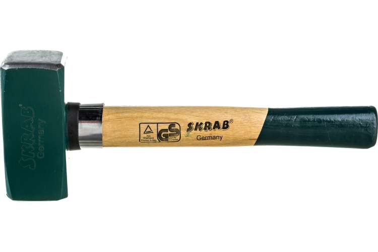 Кувалда с защитой SKRAB 1500г деревянная ручка 20153