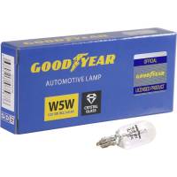 Автомобильная лампа накаливания Goodyear W5W 12V 5W W2.1x9.5d блистер: к-т 2шт. GY015206