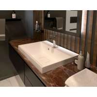 Раковина для ванной Uperwood Classic New 60 см, с декоративной крышкой для слива 291021024