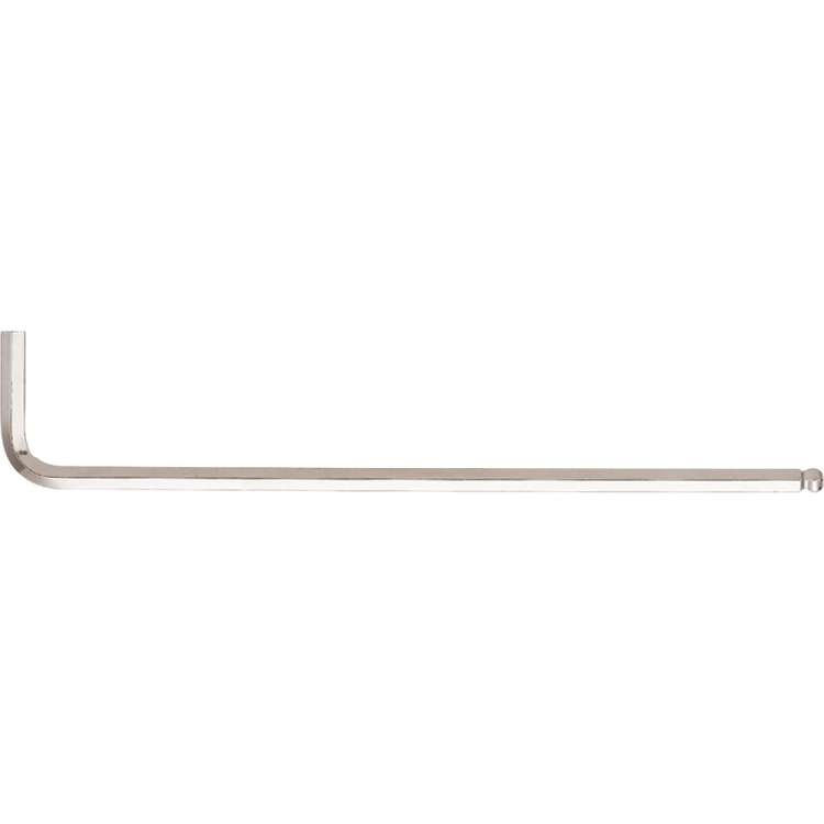 Шестигранный ключ хром, длинный с шариком 10,0 мм BONDHUS 17076