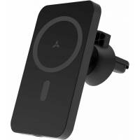 Автомобильное беспроводное зарядное устройство для Iphone Accesstyle Crimson MS15W Black