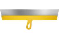 Фасадный шпатель (600 мм, нержавеющая сталь, желтая ручка) Biber МАСТЕР 35180 тов-176007