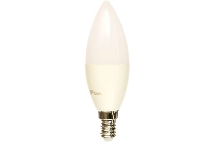 Светодиодная лампа FERON 11W 230V E14 6400K С35, LB-770 25943