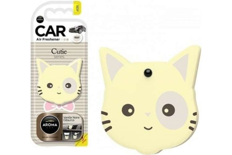 Ароматизатор полимерный AROMA CAR ART CATS CUTIE Cutie Cat Vanille 83194