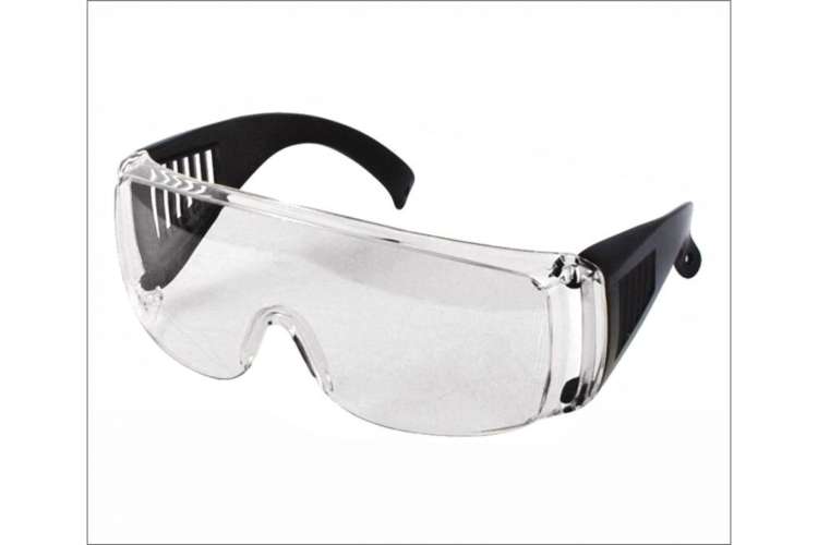 Защитные открытые очки ON Люцерна, прозрачные, с черной дужкой, 23-01-012