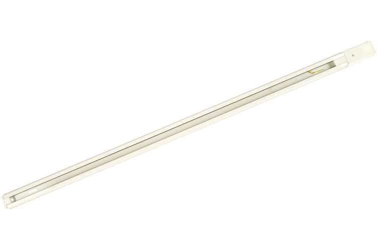 Шинопровод для трековых светильников FERON белый, 1м, заглушка, крепление, CAB1003 10337