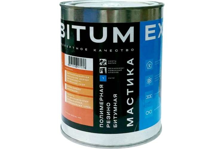 Антикор Битумекс полимерный резино-битумный ПРБ-049