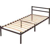 Разборная кровать Элимет 800x2000 мм металлическая с опорами и спинкой БП-00002064