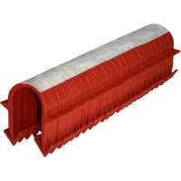 Якорная скоба для теплого пола СВК тип 2, красная, 16 мм, обойма 25 шт. SVK-TPS16025k Н0000026028
