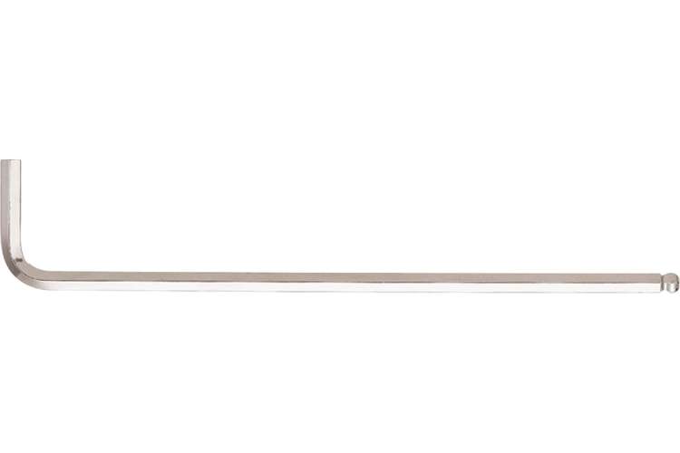 Шестигранный ключ хром, длинный с шариком 8,0 мм, 195х35 мм BONDHUS 17072