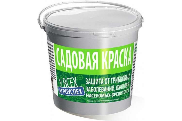 Защитная краска для садовых деревьев АГРОУСПЕХ 1.5 кг 87737