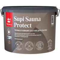 Защитный состав для саун Tikkurila supi sauna protect, полуматовый, база EP, 9 л 253711