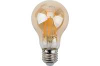 Светодиодная филаментная лампа ЭРА F-LED A60-7W-827-E27 груша, золотая, gold Б0035037