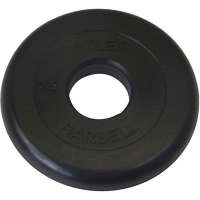 Обрезиненный диск MB Barbell черный d-51, 2.5 кг 28264386