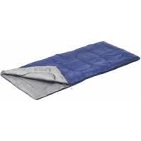 Спальный мешок-одеяло Следопыт Pioneer, 180x73 см, до 10С, 1.5-слойный, темно-синий PF-SB-39