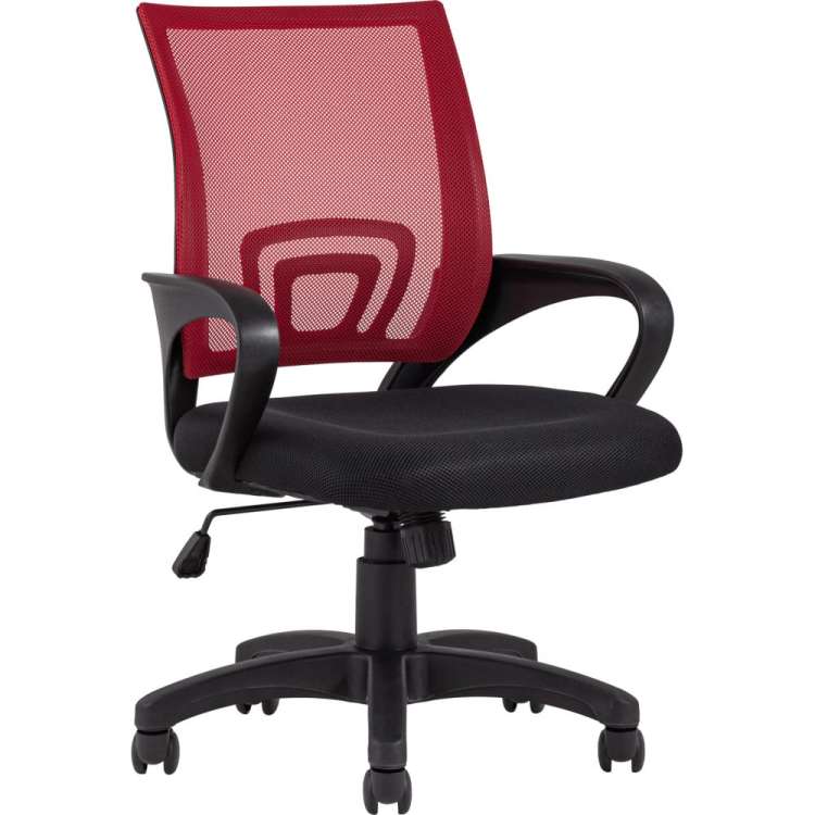 Компьютерное кресло Стул Груп TopChairs Simple, красное D-515 red