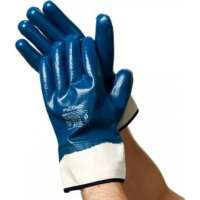 Нитриловые маслобензостойкие перчатки с манжетом РУСОКО Кварц К, 12 пар, р-р 11/XXL 212210Сн-1