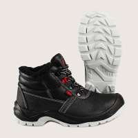 Зимние рабочие ботинки Скорпион "Зима" с МП, иск. мех, черные, размер 44 1201.1М.44