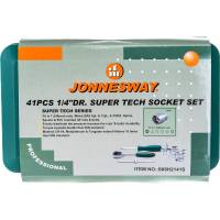 Набор торцевых головок Super Tech 1/4"DR Jonnesway S68H2141S