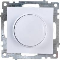 Диммирующий выключатель STEKKER механизм, GLS10-7106-01, 250V, 500W, серия Катрин, белый 39307