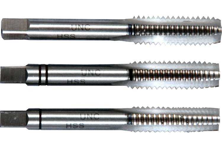 Ручные метчики PROJAHN UNC Nr. 4-40, HSS, DIN 352, 2B, комплект из 3 штук 93304