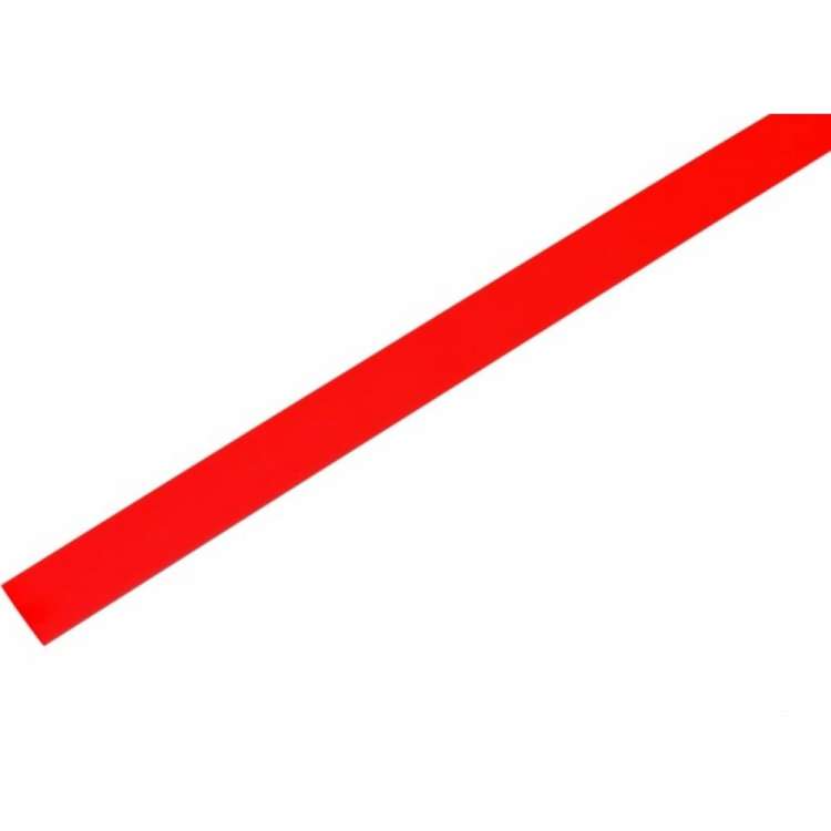 Термоусадочная трубка Nord-Yada 2,0 мм/1,0 мм длина 1м красная 5 шт 905414