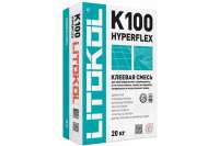 Клеевая смесь LITOKOL HYPERFLEX K100 класс C2TES2, 20 кг 479420002