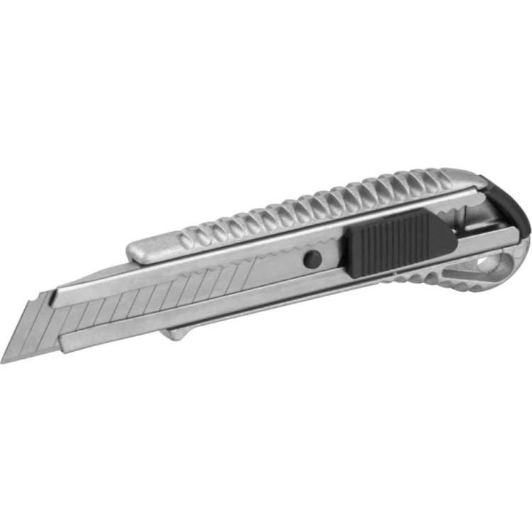 Нож с выдвижным лезвием ОНЛАЙТ oht-nv05-18 сверхпрочный, 18 мм 80904