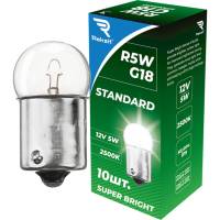 Лампа накаливания Rekzit Standart R5W/G18, 5 Вт, 12 В, 1 упак. 90403
