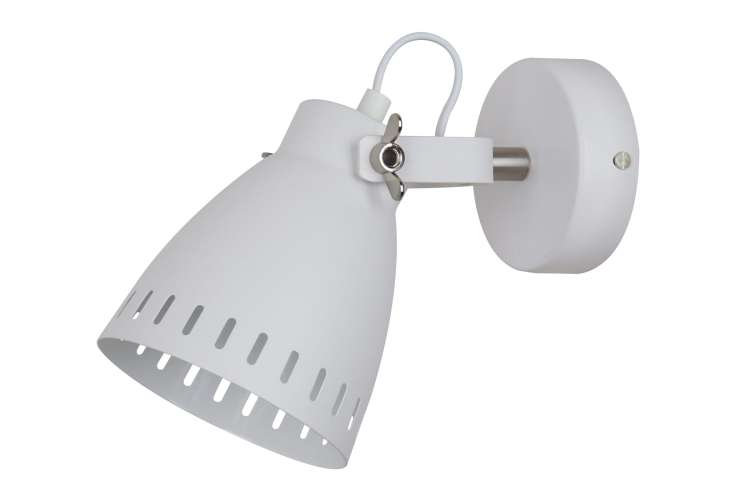 Настенный светильник Camelion WML-428-1 С01 белый New York 40Вт металл 13059
