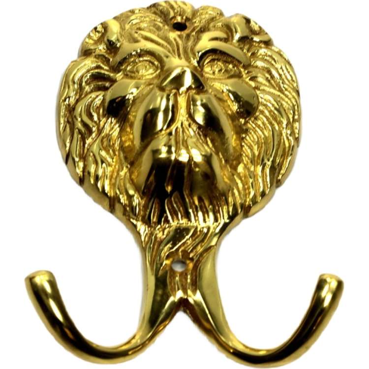 Крючок Левша коллекция L.Baskerville Lion Round 2-Legs LB-150 золото У2-6239.З