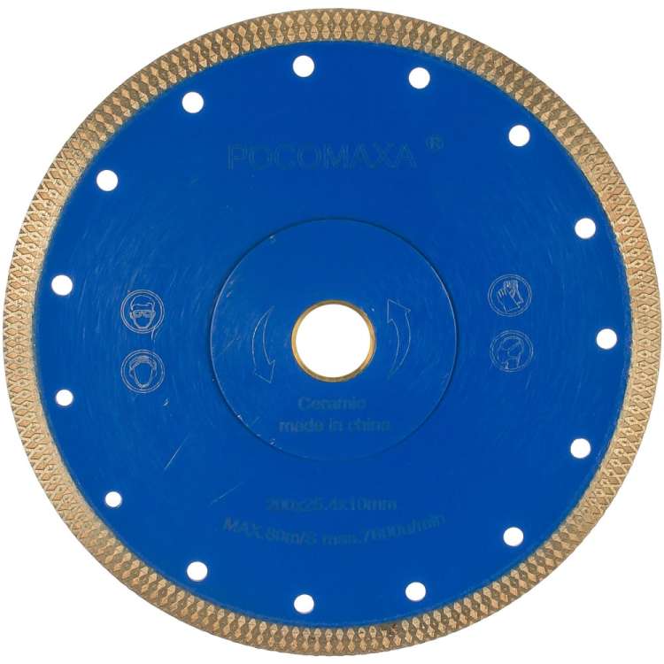 Диск отрезной алмазный по керамике (200x25.4х1.8 мм) Росомаха 101200
