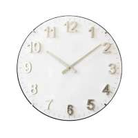 Настенные круглые часы Apeyron цвет корпуса белый, пластик, 30,5 см PL200926