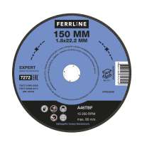 Круг отрезной по металлу Expert (150х1.8х22.2 мм; A46TBF) FerrLine 7272