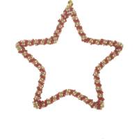 Звезда Karlsbach красно-золотая 15 см 5 шт. 04003