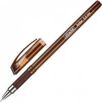 Шариковая ручка 12 шт в упаковке Attache Amber 06 мм с манжеткой синий стержень 894241