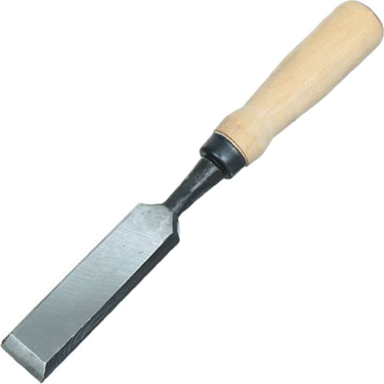 Плоская стамеска Арефино Инструмент горячая штамповка, с деревянной ручкой, 32 мм С225