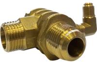 Клапан обратный для компрессора резьба наружная M3/4хM3/4 Pegas pneumatic 4307