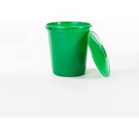 Пластиковый бак Элластик-Пласт с крышкой, 60 л, зеленый ЭП 097624