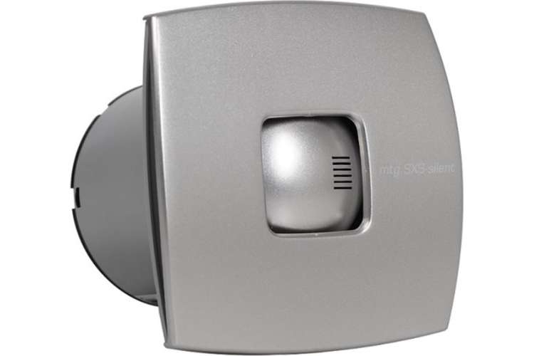 Вентилятор MTG A100SXS-S-K серебро с микроволновым датчиком+клапан+фланец 402054