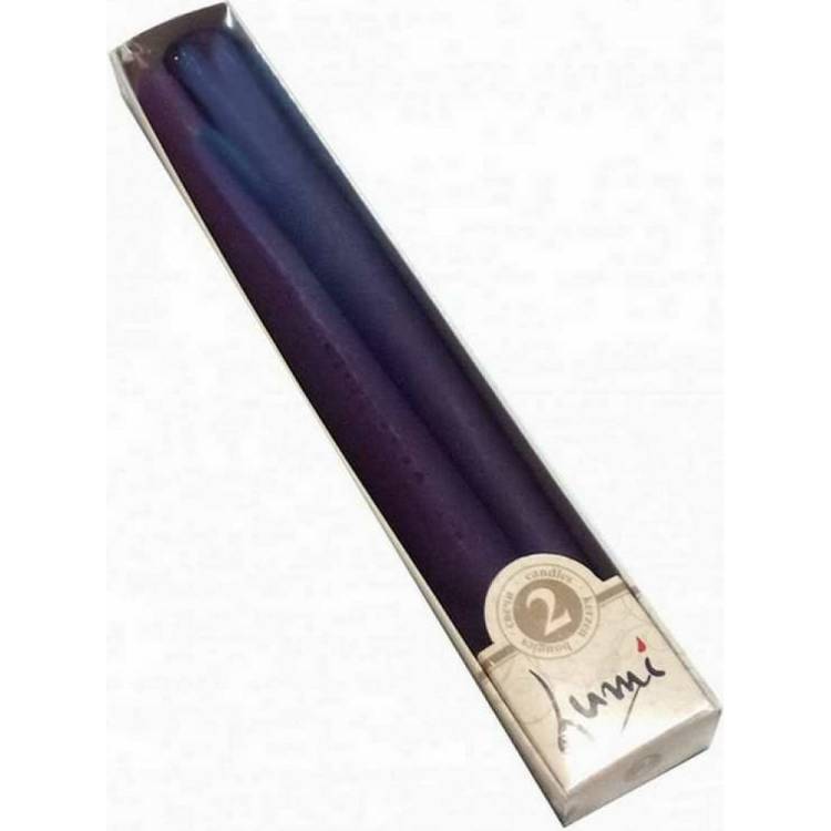 Античная свеча Lumi 22x250 мм, цвет фиолетовый, 2 шт 5070668