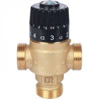 Термостатический смесительный клапан STOUT 3/4 НР, 30-65°С, KV 2.3 SVM-0125-236520