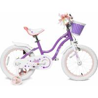 Велосипед Royal Baby Stargirl диаметр колес 16, фиолетовый RB16G-1