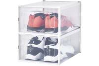 Коробка для хранения высокой обуви HOMSU Premium набор из 2 шт 28x21x36 HOM-1136