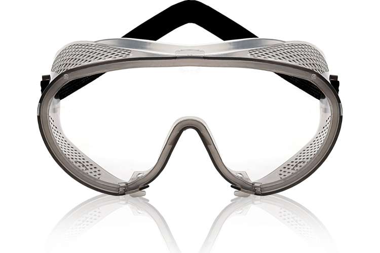 Защитные закрытые очки с прямой вентиляцией ЕЛАНПЛАСТ ОЧК 1403