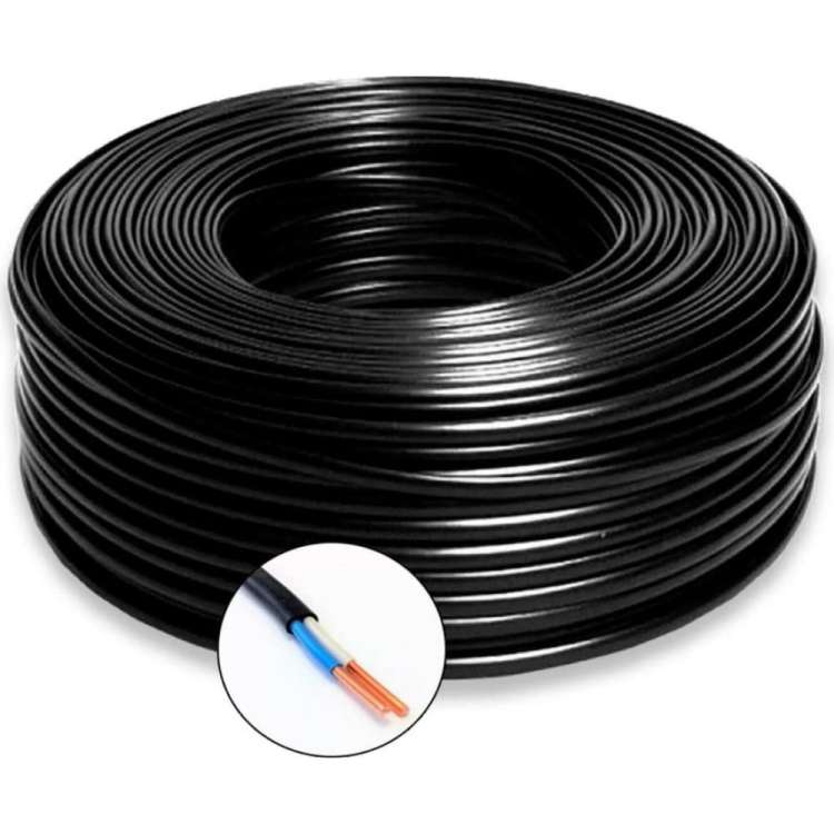 Электрический кабель ПРОВОДНИК ввг-пнг(a)-ls 2x4 мм2, 15м OZ62212L15
